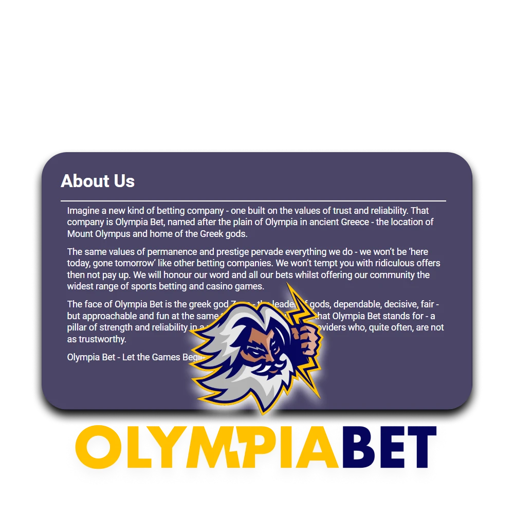 Learn all about betting at Olimpiabet.