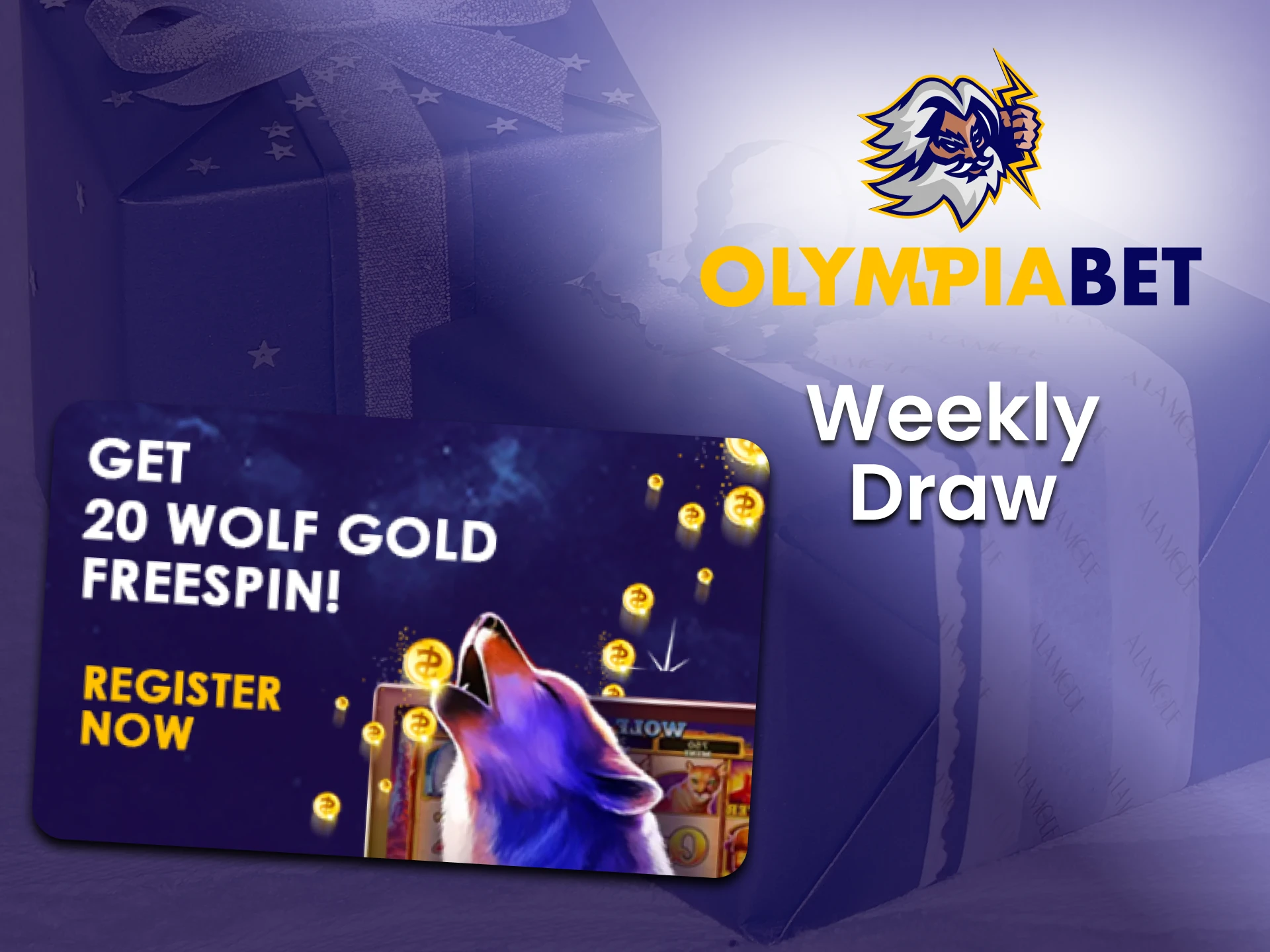 Get a weekly bonus from Olimpiabet.