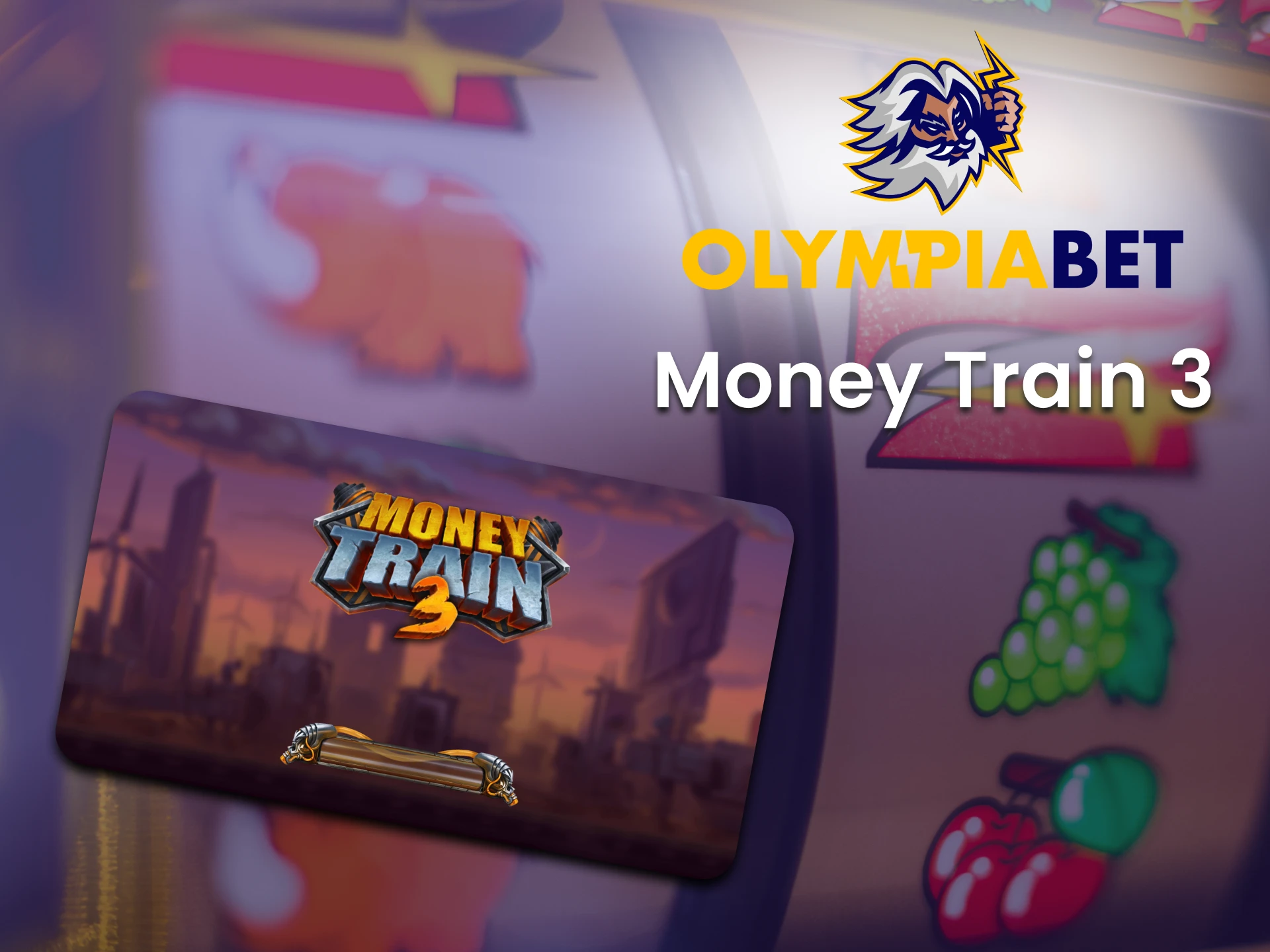 Play Money train in the casino section of Olimpiabet.