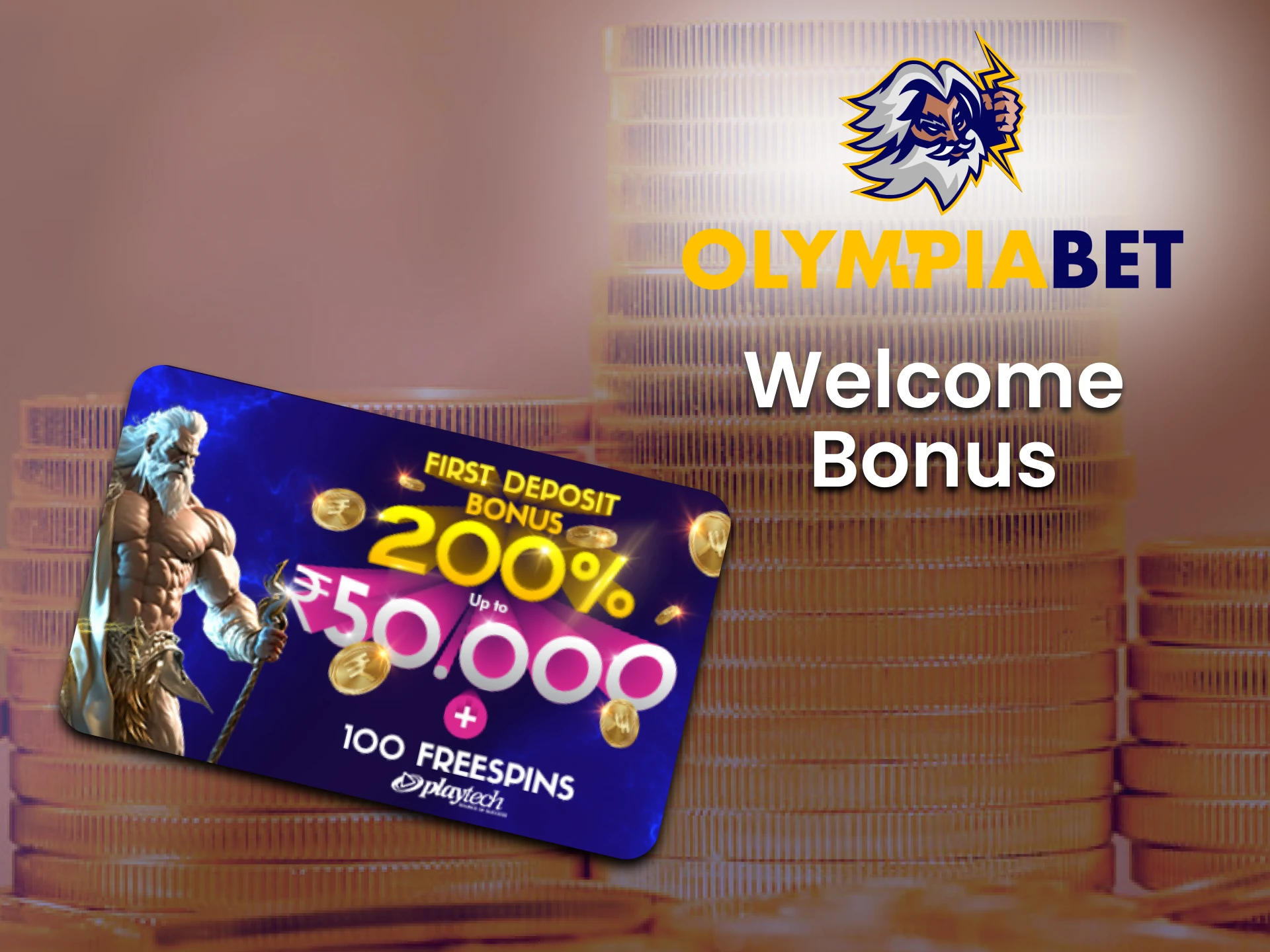 Get casino bonuses from Olimpiabet.