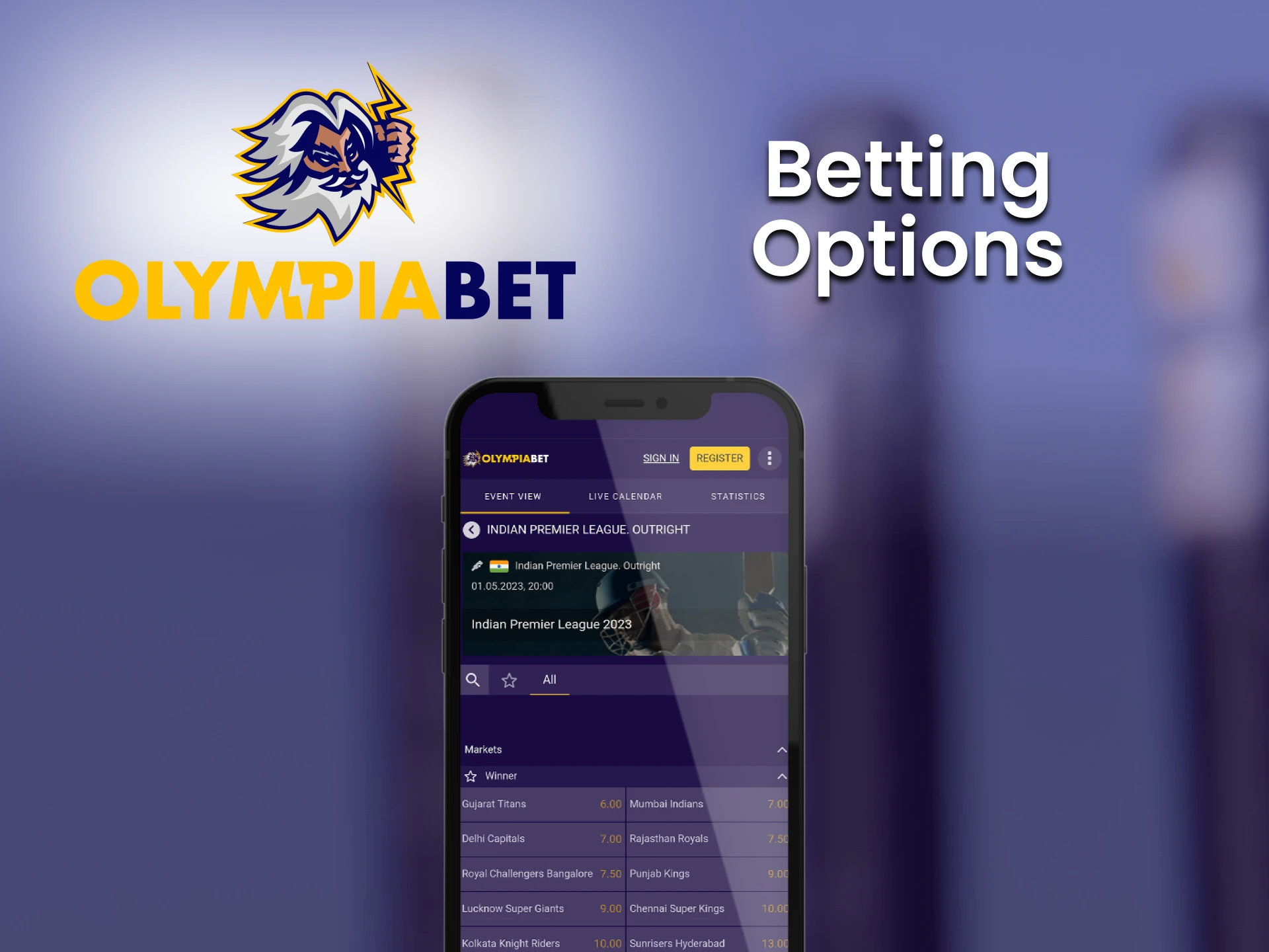 Bet on sports with Olimpiabet.