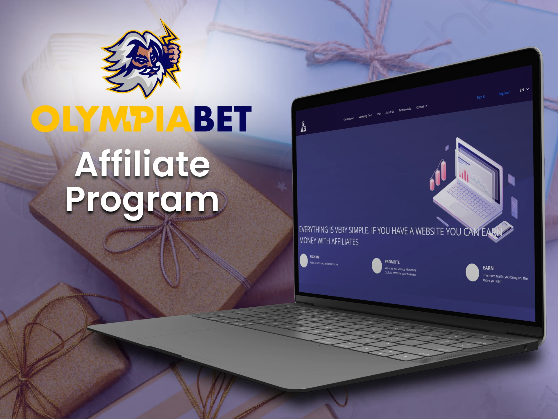 Participate in the bonus program from Olimpiabet.