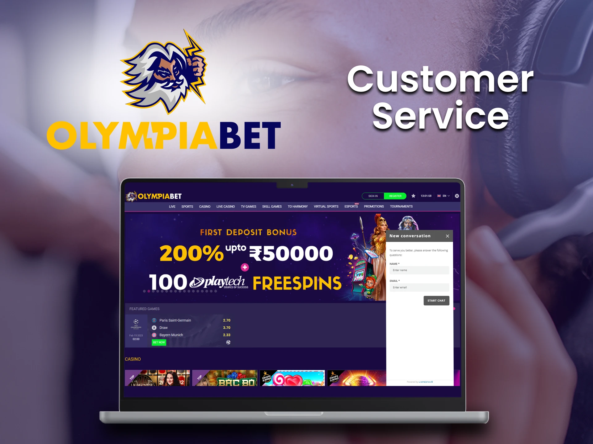 If you have any questions, you can always contact the Olimpiabet support service.