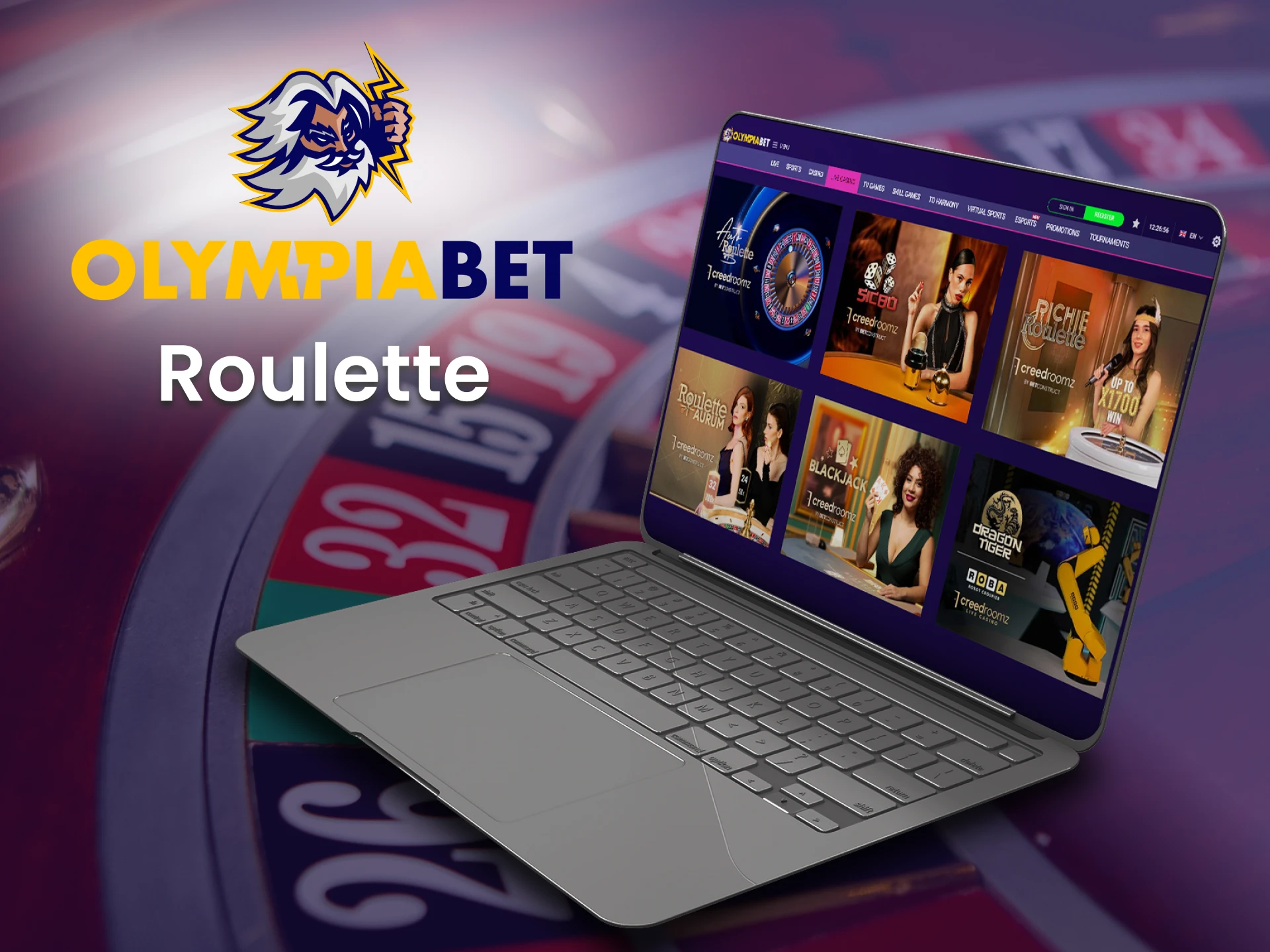 Opt for games at the roulette casino from Olimpiabet.