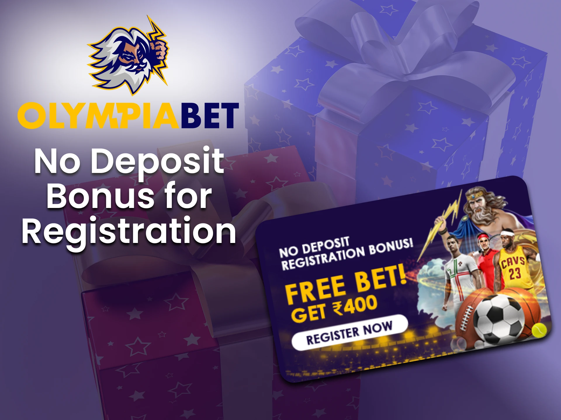 Get a special bonus from Olimpiabet.