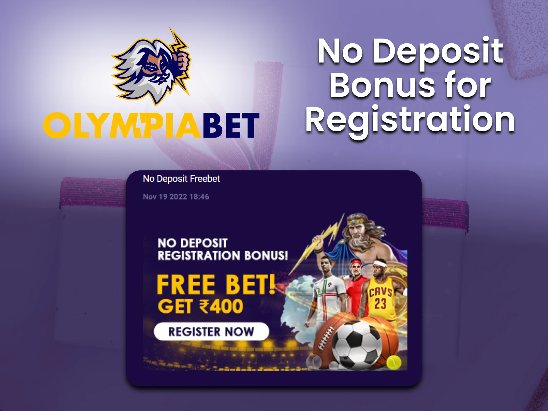 Get a betting bonus from Olimpiabet.